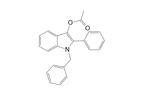 1-Benzyl-2-phenyl-1H-indol-3-yl acetate