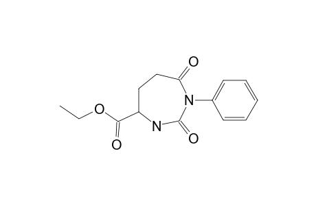 1-PHENYL-2,7-DIOXO-[1,3]-DIAZEPANE-4-CARBOXYLIC-ACID-ETHYLESTER