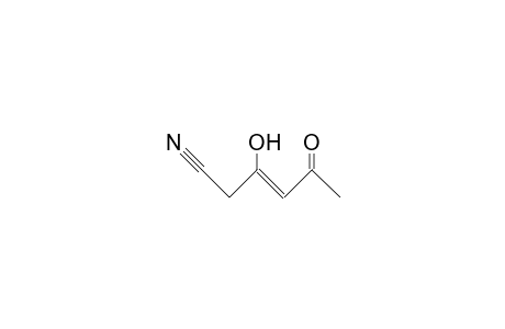 3,5-Dioxo-hexanenitrile enolform