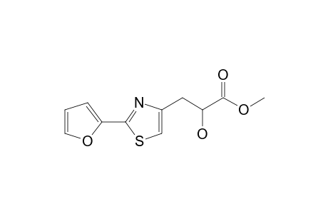 3-[2-(2-furyl)thiazol-4-yl]-2-hydroxy-propionic acid methyl ester
