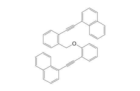 1-((2-((2-(Naphthalen-1-ylethynyl)phenoxy)methyl)phenyl)ethynyl)naphthalene