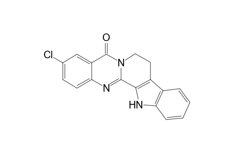 3-Chloro-8,13-dihydro-7H-quinazolino[2,3-a]$b-carbolin-5-one