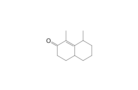 1,8-Dimethyl-4,4a,5,6,7,8-hexahydro-3H-naphthalen-2-one