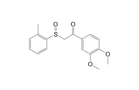 2-(Tolyl-2'-sulfinyl)-3,4-dimethoxyacetophenone
