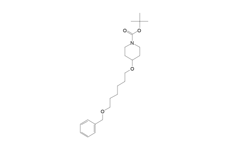 TERT.-BUTYL-4-[6-(BENZYLOXY)-HEXYLOXY]-PIPERIDINE-1-CARBOXYLATE