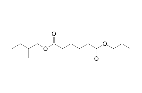 Adipic acid, 2-methylbutyl propyl ester