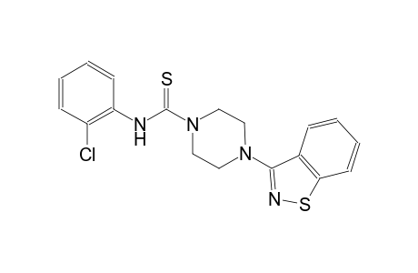 1-piperazinecarbothioamide, 4-(1,2-benzisothiazol-3-yl)-N-(2-chlorophenyl)-