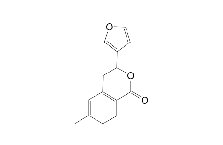 3-Furan-3-yl-6-methyl-3,4,7,8-tetrahydro-isochromen-1-one