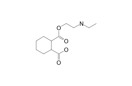 2-(2-ethylaminoethoxycarbonyl)cyclohexane-1-carboxylic acid