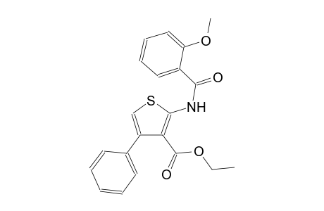 ethyl 2-[(2-methoxybenzoyl)amino]-4-phenyl-3-thiophenecarboxylate