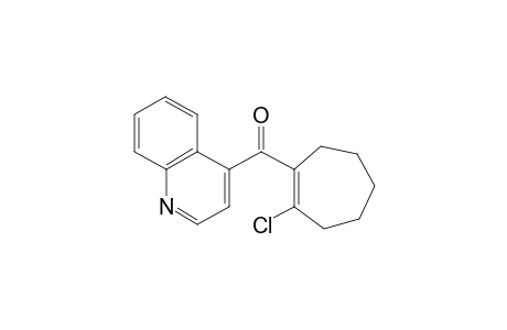 (2-chlorocyclohept-1-enyl)(quinolin-4-yl)methanone