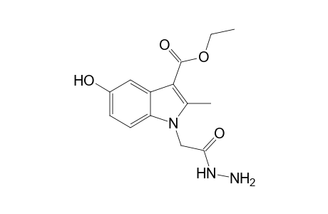 Ethyl 1-(2-hydrazinyl-2-oxoethyl)-5-hydroxy-2-methyl-1H-indole-3-carboxylate