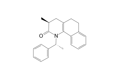 (S)-3-Methyl-1-((R)-1-phenyl-ethyl)-3,4,5,6-tetrahydro-1H-benzo[h]quinolin-2-one