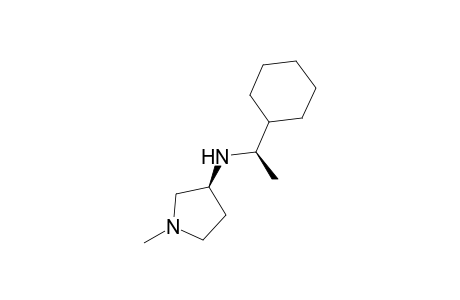 N-Methyl-3(S)-(1-(R)-cyclohexylethyl)aminopyrrolidine