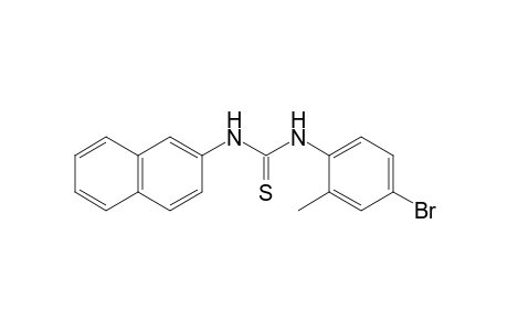 1-(4-bromo-o-tolyl)-3-(2-naphthyl)-2-thiourea