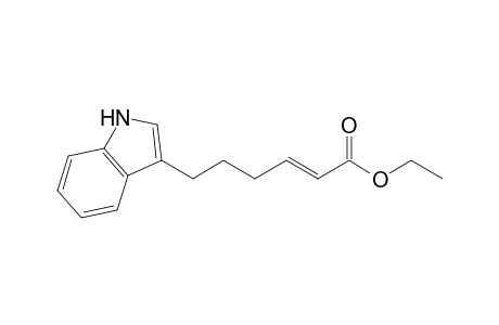 Ethyl 6-(indol-3'-yl)hex-2-enoate