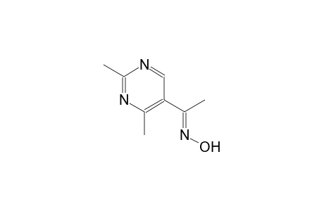 (1E)-1-(2,4-dimethyl-5-pyrimidinyl)ethanone oxime