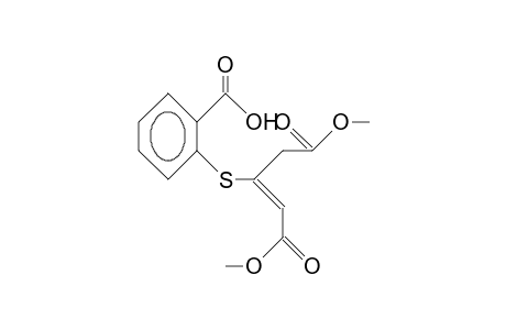 (Z)-2-(2-Methoxycarbonyl-1-methoxycarbonylmethyl-vinylthio)-benzoic acid