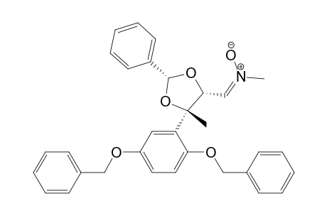 Methanamine, N-[[5-[2,5-bis(phenylmethoxy)phenyl]-5-methyl-2-phenyl-1,3-dioxolan-4-yl]methylene]-, N-oxide, [2.alpha.,4.alpha.(Z),5.beta.]-(.+-.)-