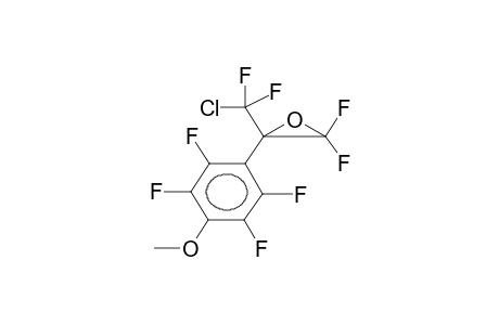 3-CHLORO-1,2-EPOXY-2-(PARA-METHOXYTETRAFLUOROPHENYL)PERFLUOROPROPANE