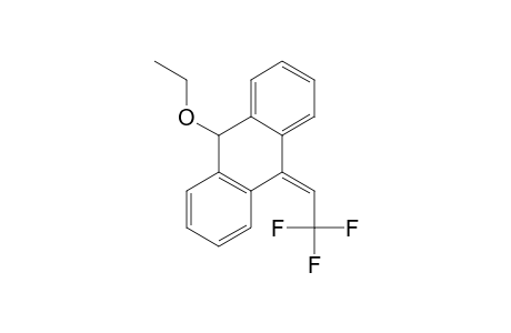 Anthracene, 9-ethoxy-9,10-dihydro-10-(2,2,2-trifluoroethylidene)-