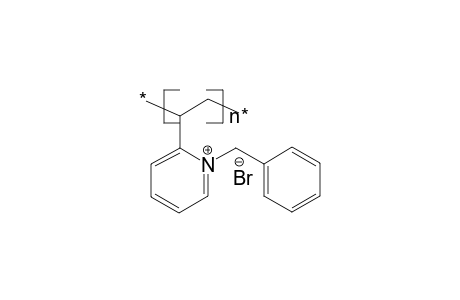 Poly(n-benzyl-2-vinylpyridinium bromide)
