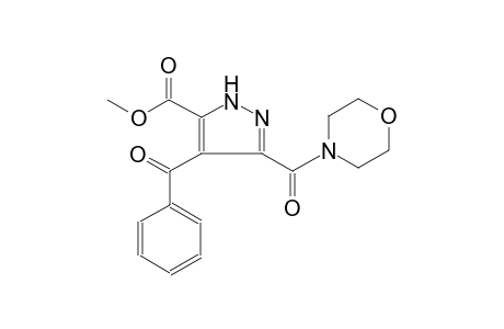methyl 4-benzoyl-3-(4-morpholinylcarbonyl)-1H-pyrazole-5-carboxylate
