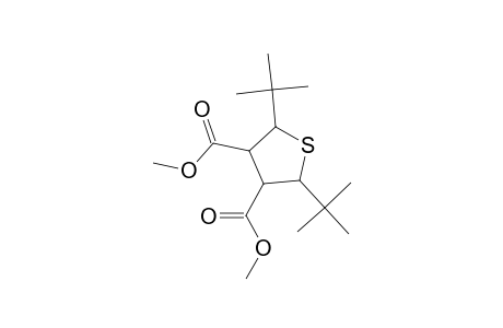 Thiolane-3,4-dicarboxylic acid, 2,5-di-tert-butyl-, dimethyl ester