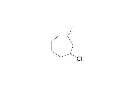 Cycloheptane, 1-chloro-3-iodo-