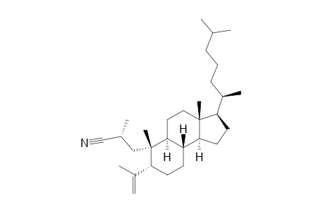 3,4-Secocholestane-2-carbonitrile, 4-methyl-4-methylene-, (2R,5.beta.)-