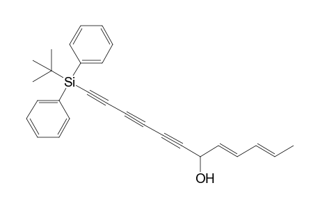 12-(tert-Butyldiphenylsilyl)-2,4-dodecadiene-7,9,11-triyn-6-ol