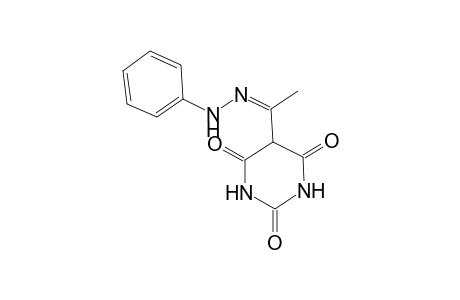 Pyrimidine-2,4,6(1H,3H,5H)-trione, 5-(1-phenylhydrazono)ethyl-