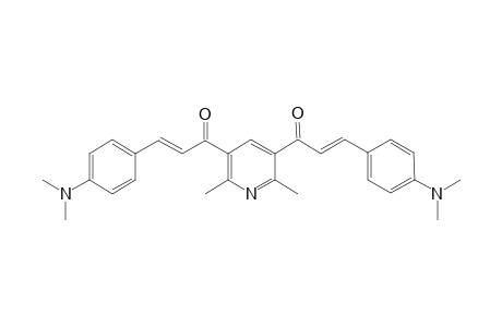 3,5-bis{2'-{[(4"-N,N-Diaminophenyl)ethenyl]carbonyl}-2,6-dimethylpyridine