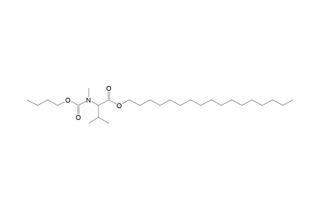 Valine, N-methyl-N-butoxycarboyl-, heptadecyl ester