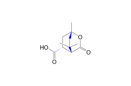 exo-3-oxo-1,8,8-trimethyl-2-oxabicyclo[2.2.2]octane-5-carboxylic acid
