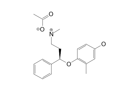 4'-HYDROXY-ATOMOXETINE-ACETATE;ISOLATED-METABOLITE