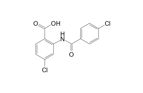 Benzoic acid, 4-chloro-2-(4-chlorobenzoylamino)-