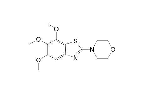 4-(5,6,7-Trimethoxybenzo[d]thiazol-2-yl)morpholine