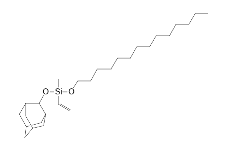 Silane, methylvinyl(adamant-2-yloxy)tetradecyloxy-