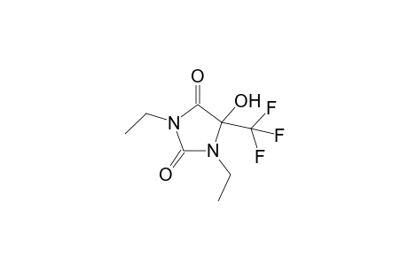 1,3-Diethyl-5-hydroxy-5-trifluoro-methylimidazolidine-2,4-dione