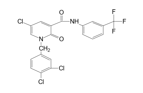 5-CHLORO-1-(3,4-DICHLOROBENZYL)-1,2-DIHYDRO-2-OXO-alpha,alpha,alpha-TRIFLUORO-m-NICOTINOTOLUIDIDE