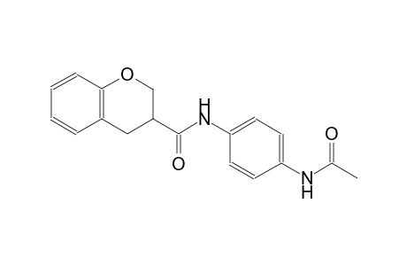 2H-1-benzopyran-3-carboxamide, N-[4-(acetylamino)phenyl]-3,4-dihydro-