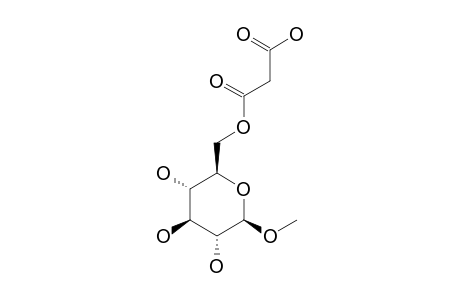 METHYL-6-O-(2-CARBOXYACETYL)-BETA-D-GLUCOPYRANOSIDE