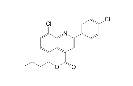 butyl 8-chloro-2-(4-chlorophenyl)-4-quinolinecarboxylate