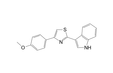 1H-Indole, 3-[4-(4-methoxyphenyl)thiazol-2-yl]-