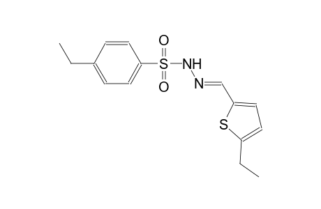 4-ethyl-N'-[(E)-(5-ethyl-2-thienyl)methylidene]benzenesulfonohydrazide