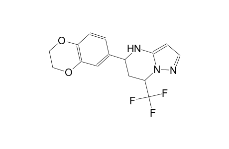 5-(2,3-dihydro-1,4-benzodioxin-6-yl)-7-(trifluoromethyl)-4,5,6,7-tetrahydropyrazolo[1,5-a]pyrimidine