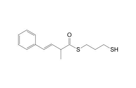 S-(3-Sulfanylpropyl) (E)-2-Methyl-4-phenylbut-3-enethioate