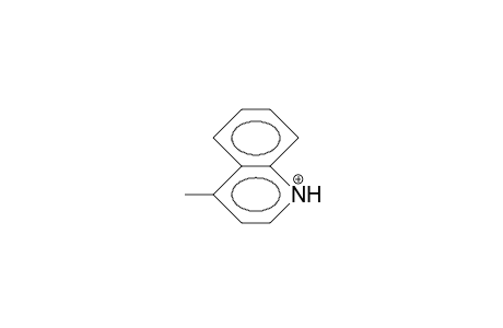 4-Methyl-quinolinium cation
