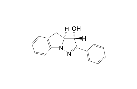 (3S,3aS)-3-Hydroxy-2-phenyl-3a,4-dihydro-3H-pyrazolo[1,5-a]indole